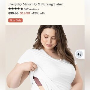 Nursing/maternity shirt